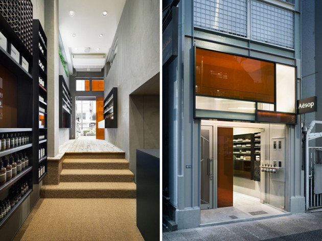 aesop shibuya 10 630x472 Aesop Shibuya Store Designed by Torafu Architects