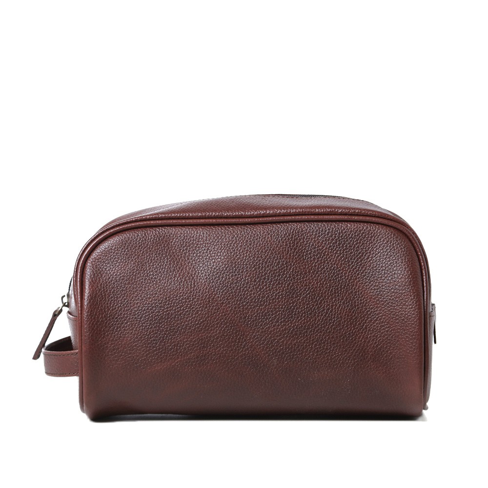 17 06 2013 barbour leatherwashbag brown2 Barbour Leather Wash Bag