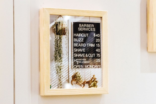 Fellow Barber Opens Pop Up at Shinola New York Fellow Barber Shinola 04 630x420 Fellow Barber Opens Pop Up at Shinola New York