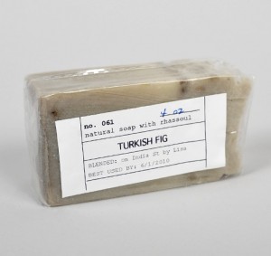 “Turkish Fig” Bar Soap with Rhassoul Clay
