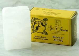 Geo F. Trumper Block of Alum