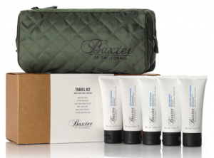 Baxter of California Travel Kit with Dopp Bag