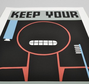 Posters of the WPA ‘Keep Your Teeth Clean’