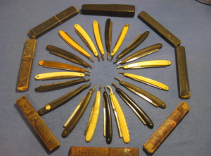 20 Vintage Straight Razors on Ebay
