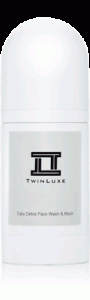 TwinLuxe Daily Detox Face Wash & Mask