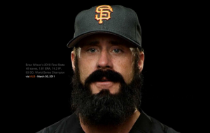 Interactively Explore MLB Pitcher Brian Wilson’s Beard!