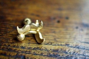 Gotham Smith Mustache Cufflinks