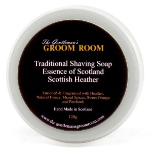 The Gentleman’s Groom Room Traditional Shaving Soap – Scottish Heather
