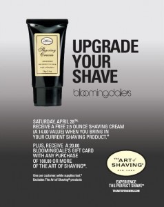 The Art of Shaving Hosts Swap Event at Bloomingdales
